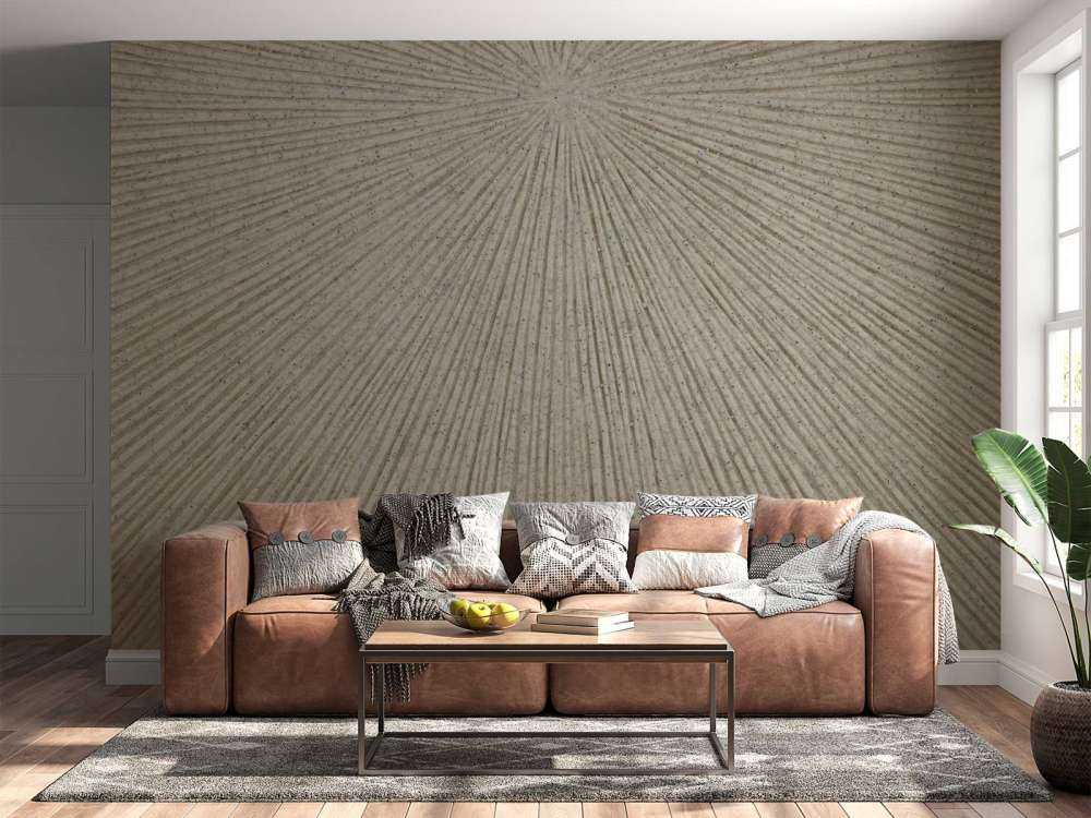 Textura con líneas en la arena