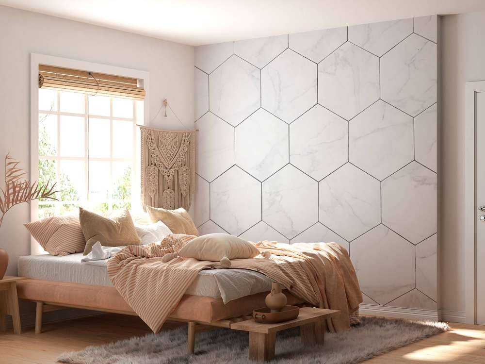 Hexágonos de mármol