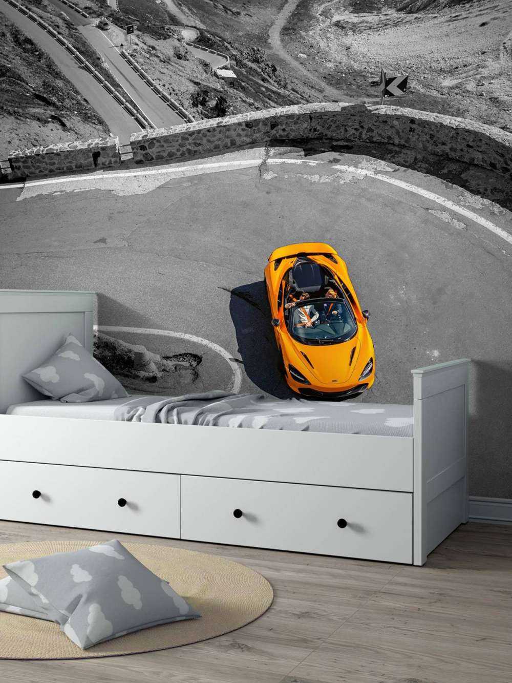 McLaren en Stelviopas - color spot