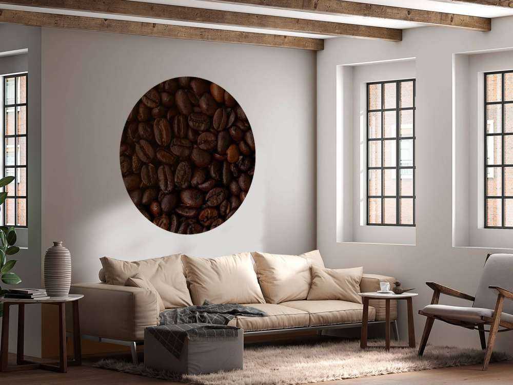 Granos de café de cerca