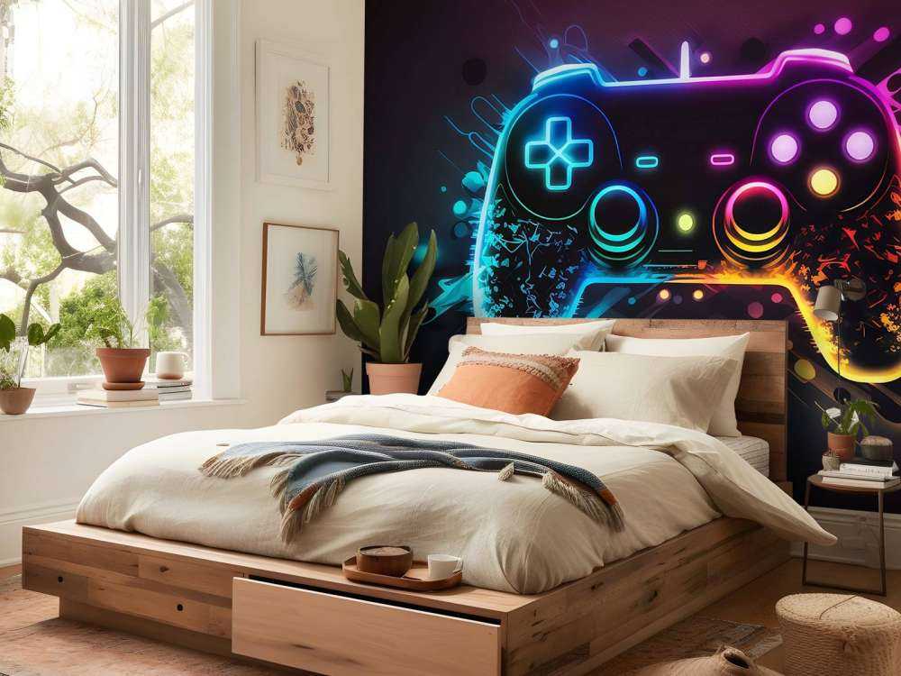 Explosión de Juegos de Neón