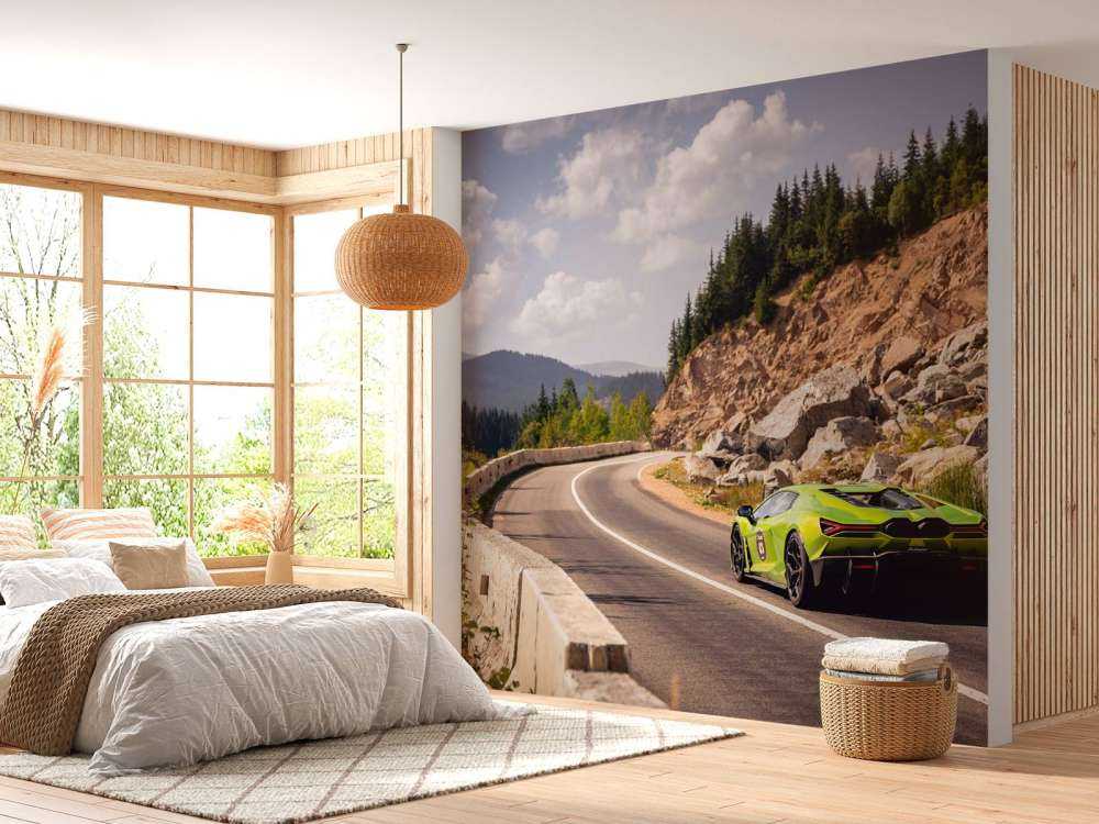 Lamborghini Revuelto en las Montañas