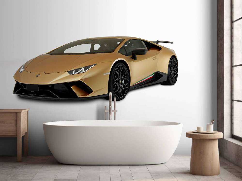 Lamborghini Huracán - delantero derecho, blanco