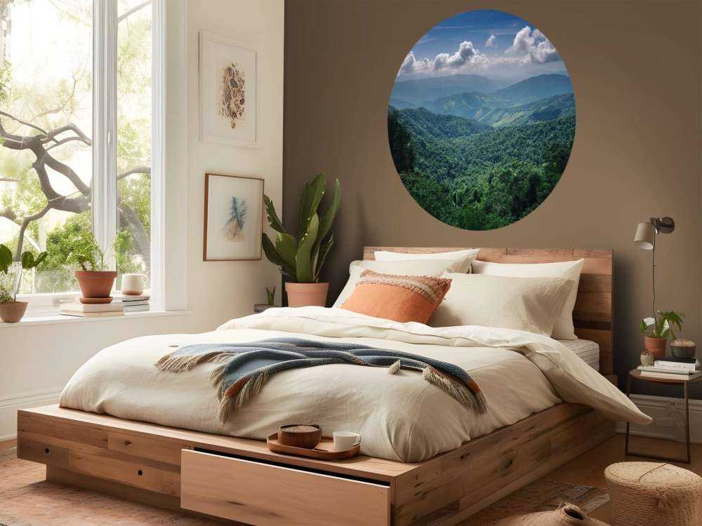 Bosque tropical verde