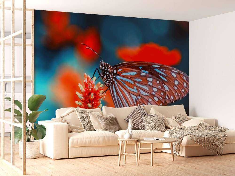 Mariposa roja