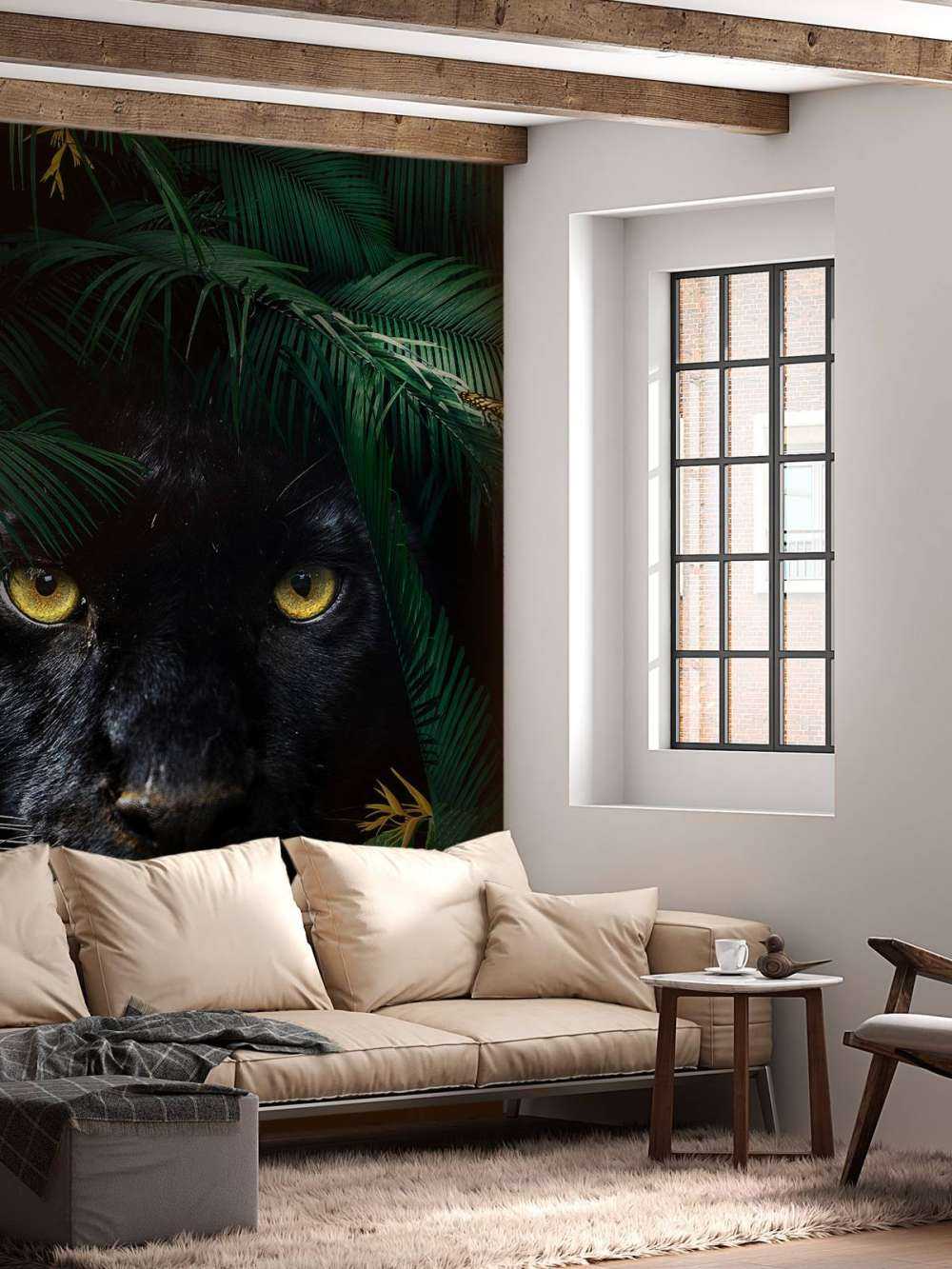 Jungle Panther Retrato