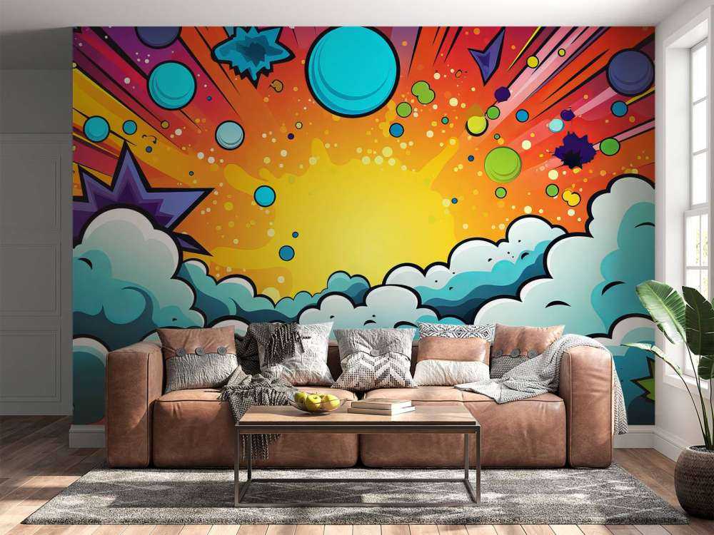 Explosión cósmica de colores