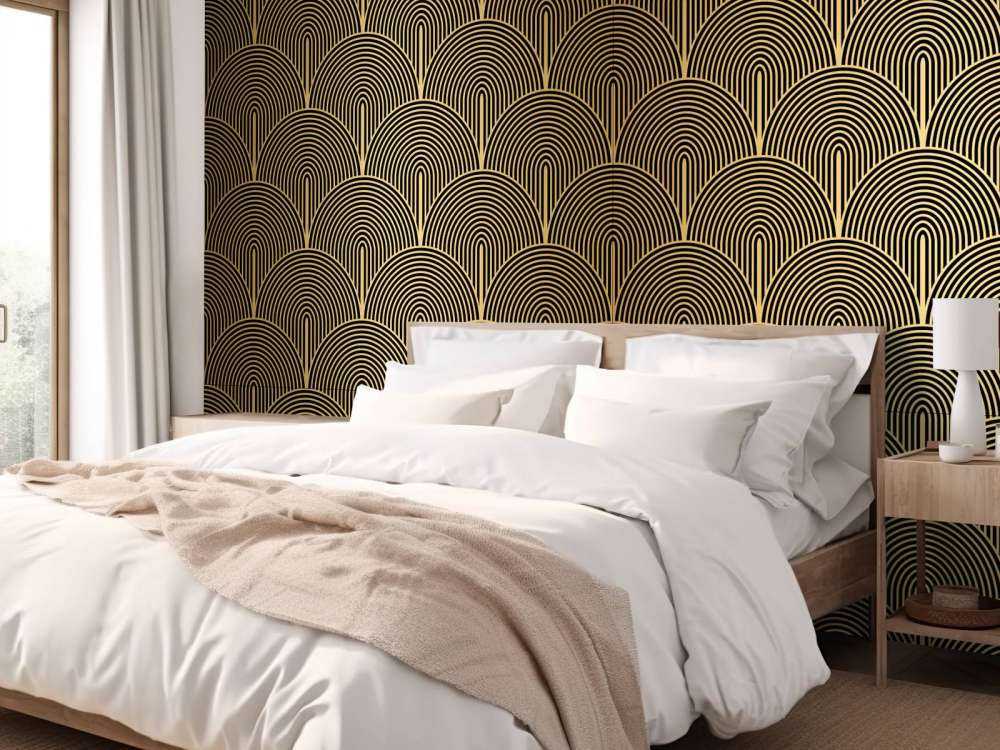 Papel pintado art déco