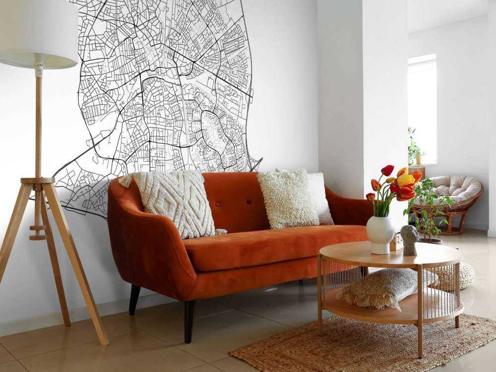 Mapa de Apeldoorn, blanco
