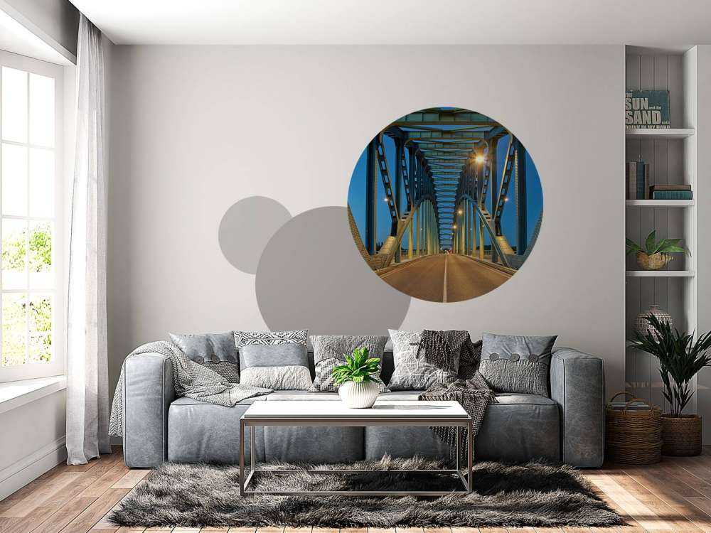 Puente de arco de acero