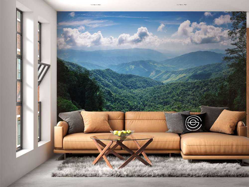 Bosque tropical verde