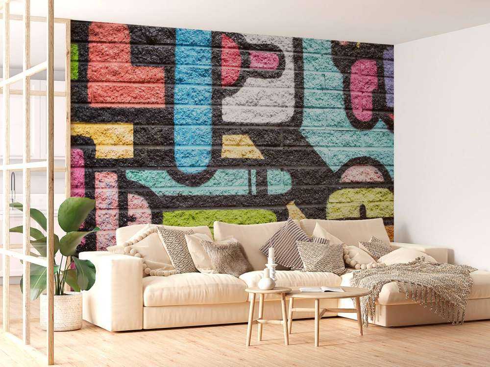 Muro de grafitis