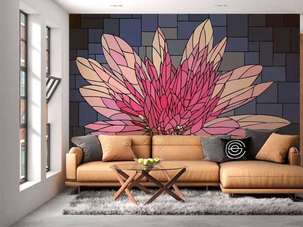 Flor rosa en flor