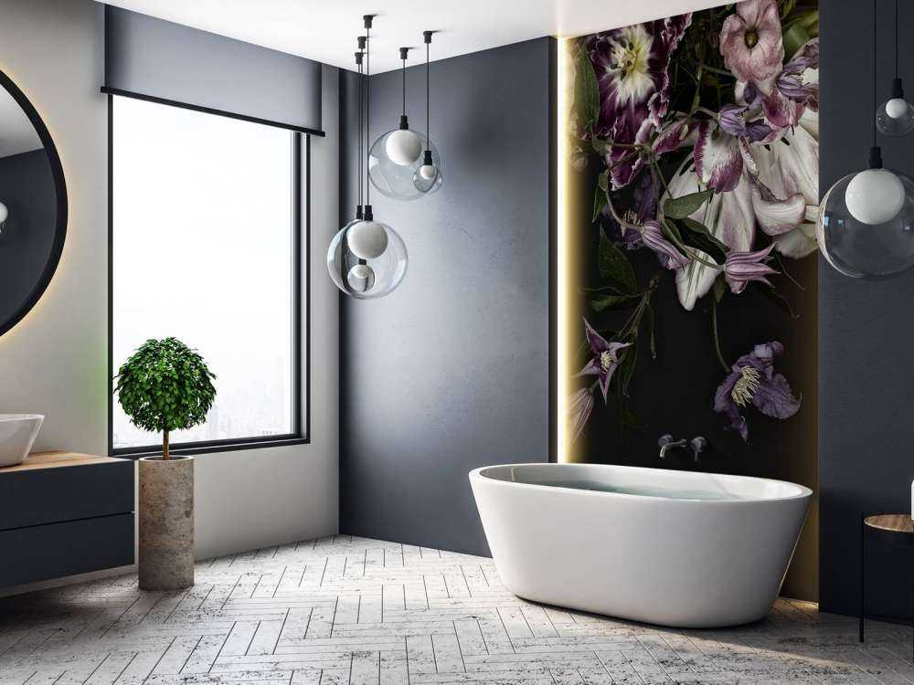 Pared de flores