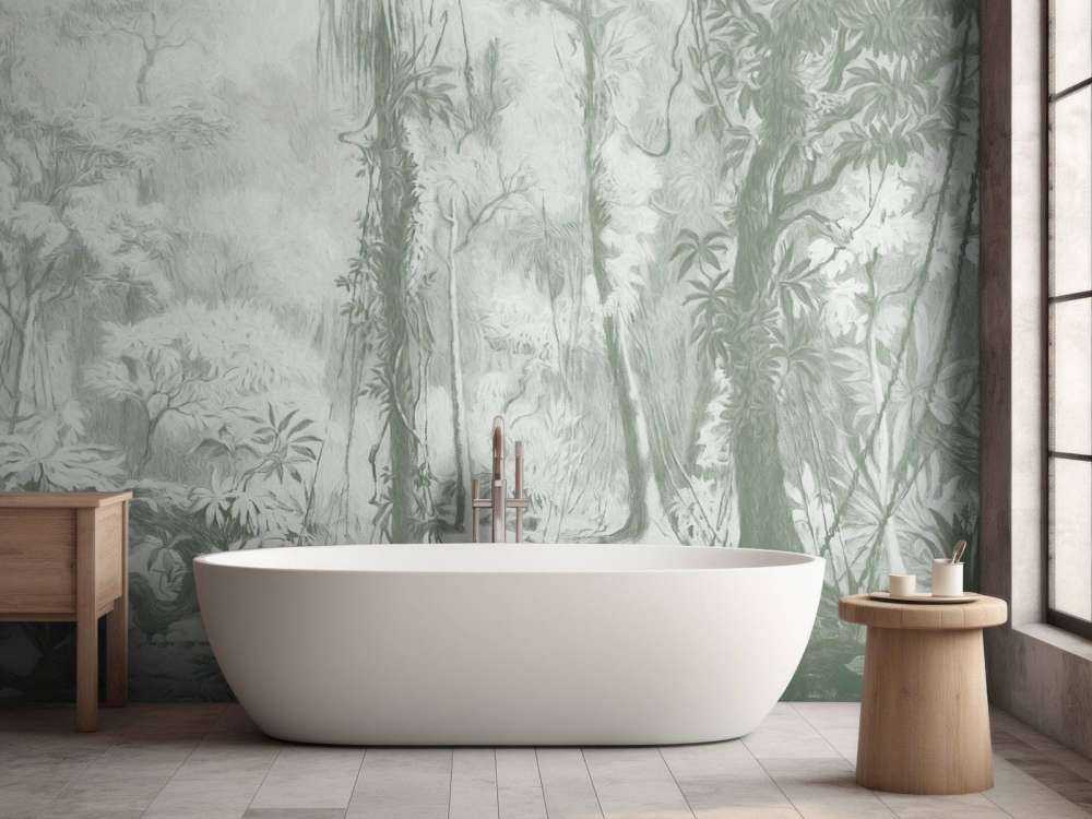 Bosque tropical - verde
