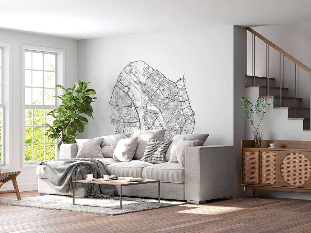 Mapa de Utrecht, blanco