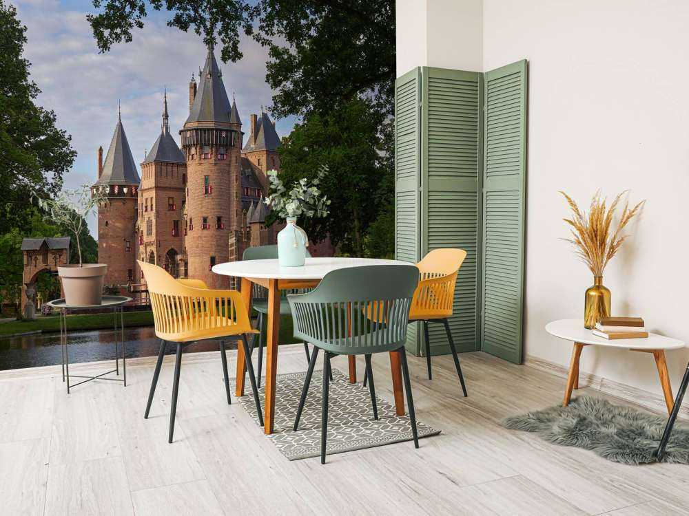 Castillo de Haar desde el jardín