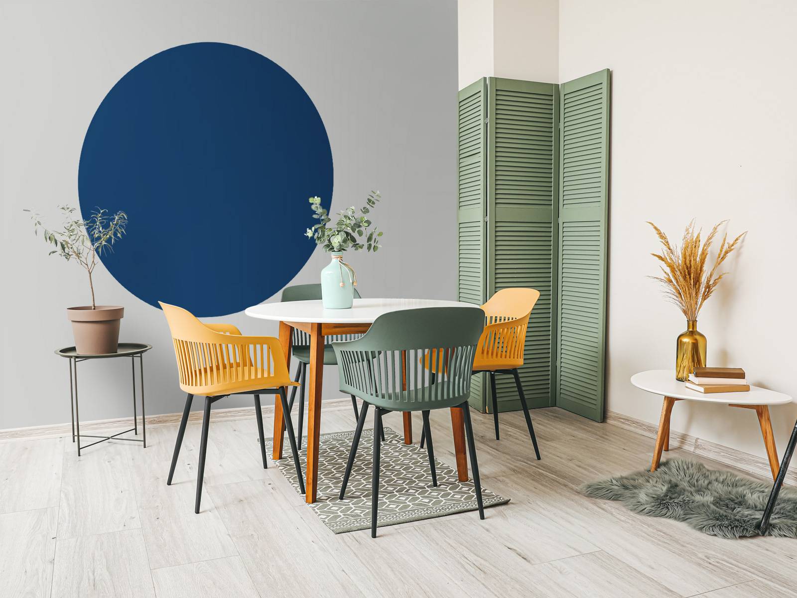 Papel Pintado - Azul americano, image size:1600x1200