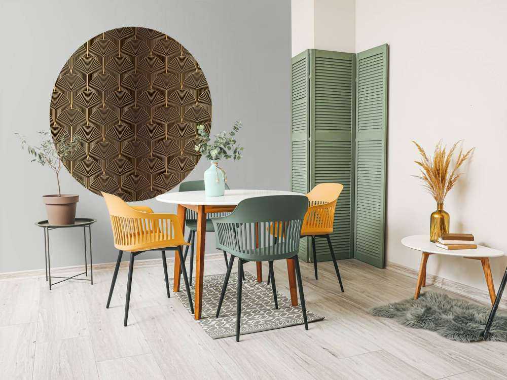 Papel pintado art déco