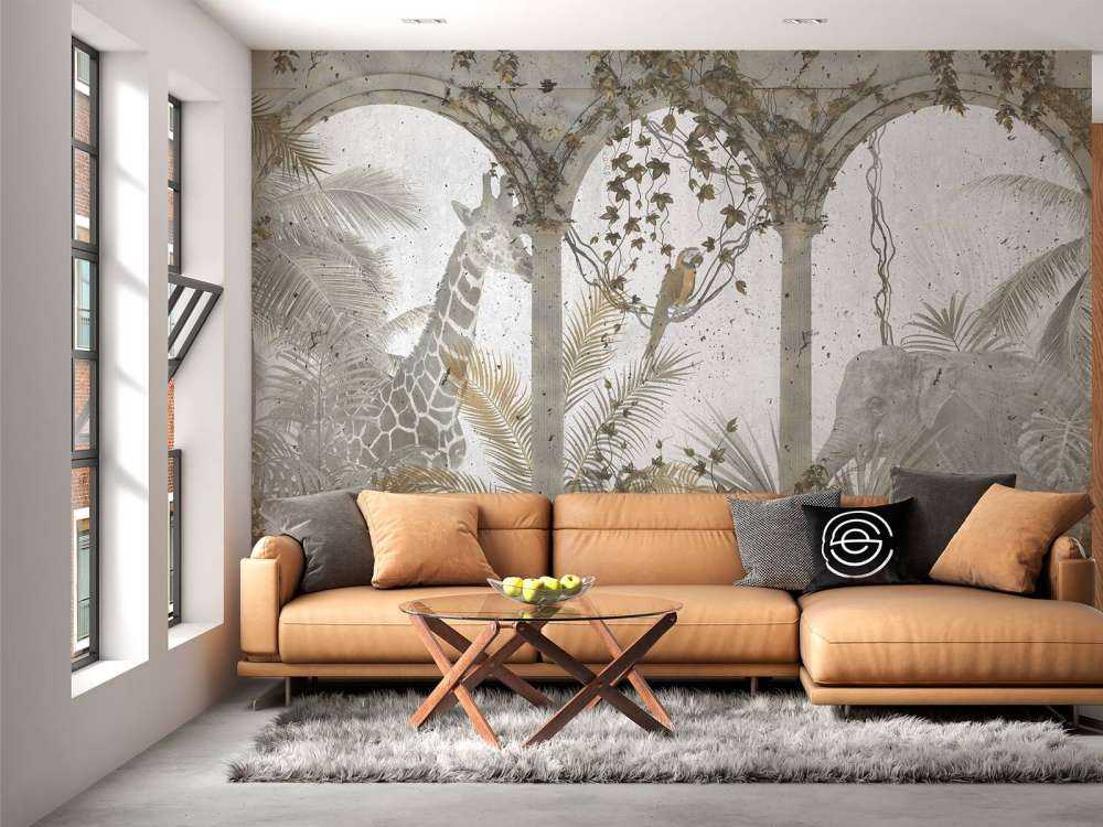 Edificio abandonado en la selva