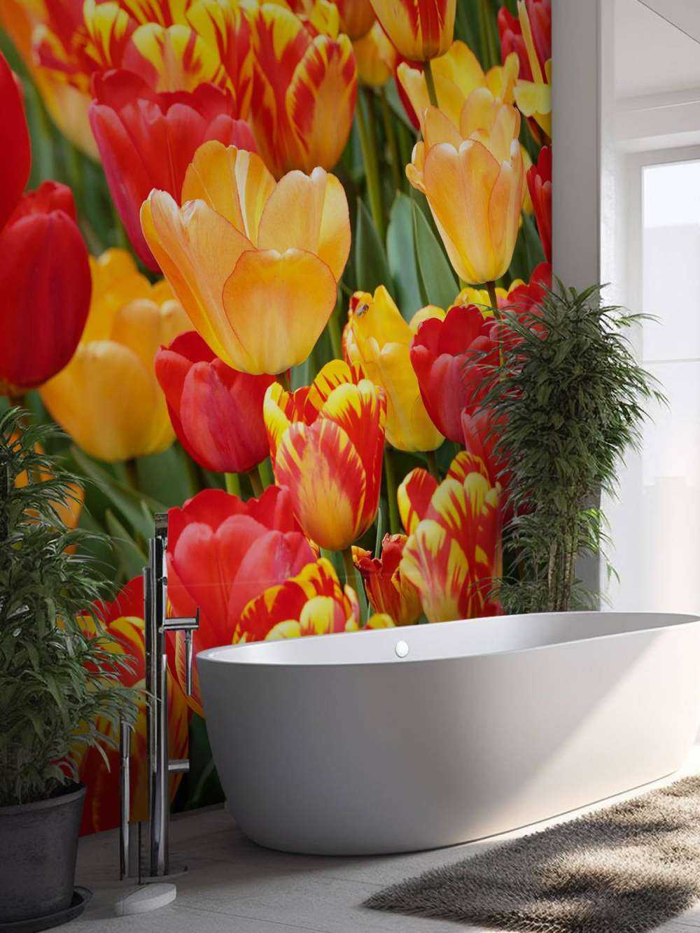 Tulipanes de colores
