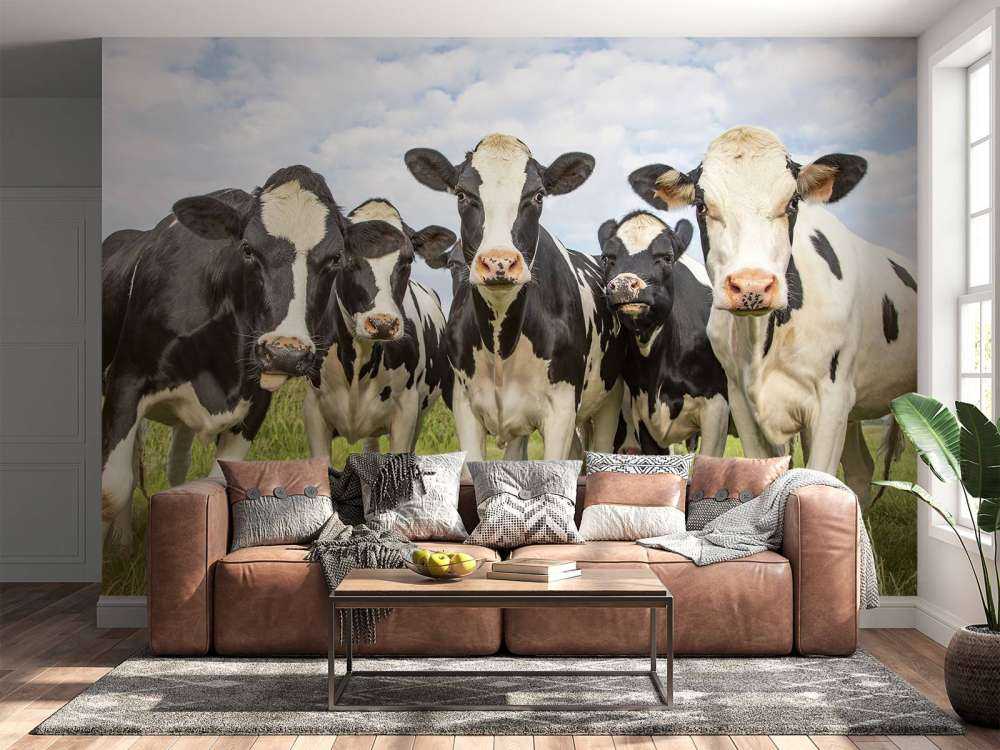 Rebaño con vacas