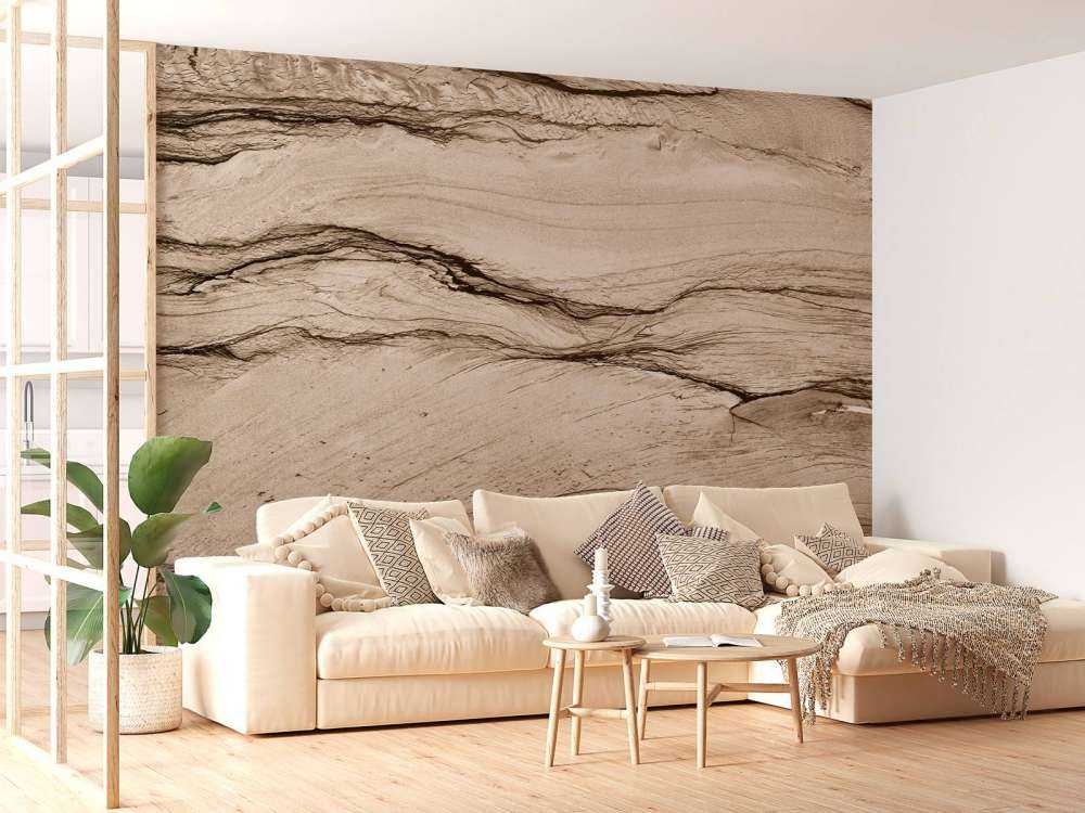 Mármol beige ondulado