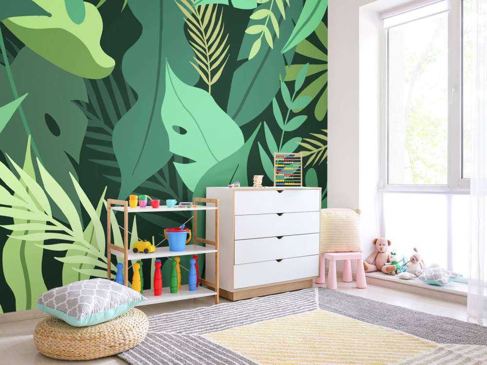 Plantas y hojas