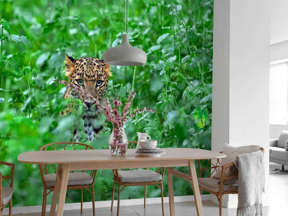 Leopardo en el bosque