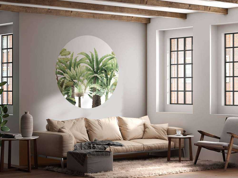 Palmeras pintadas