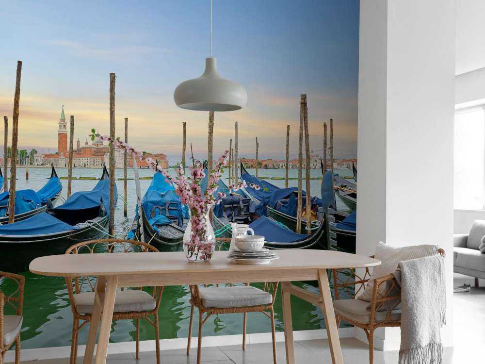 Góndolas en Venecia