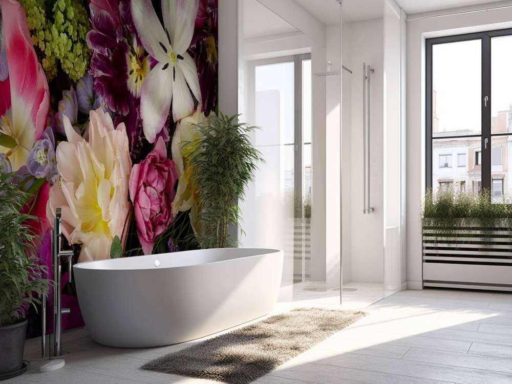 Flores de colores