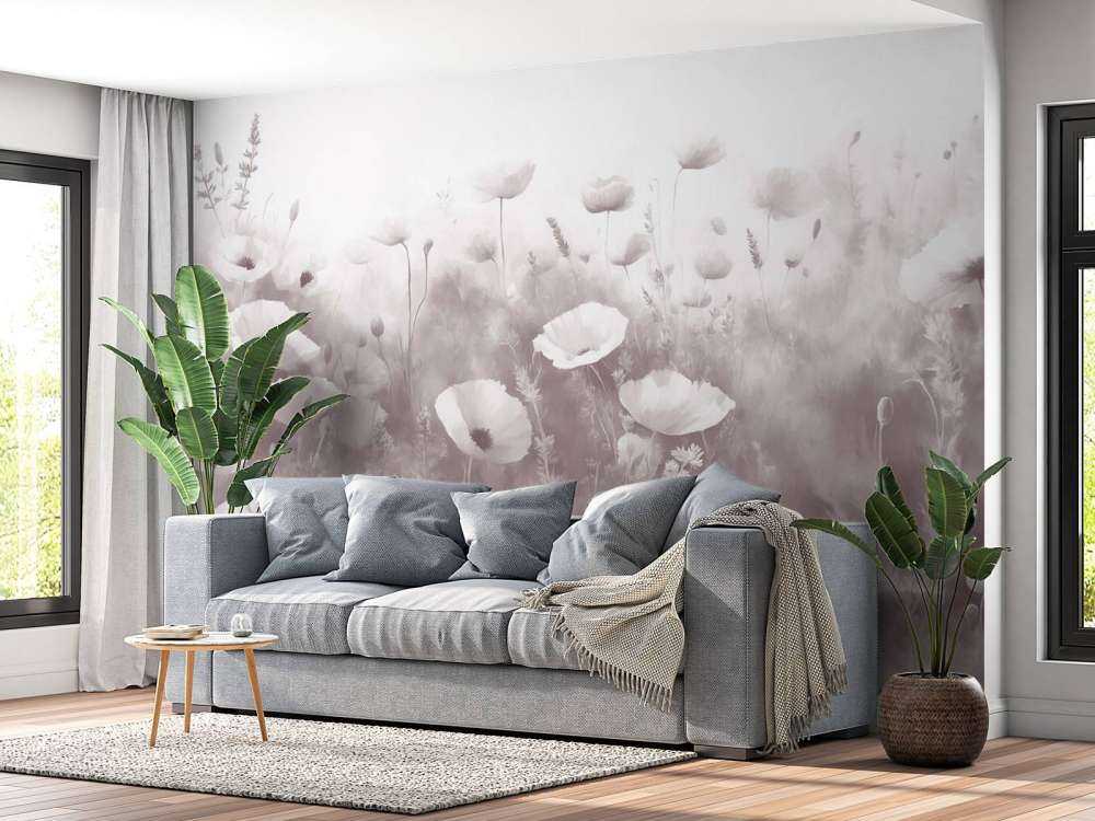 Baile de flores silvestres - rosa