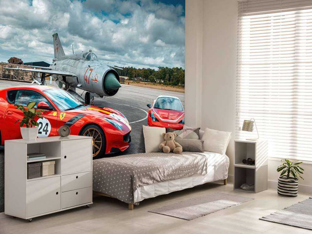 Exclusivos Ferrari y Mig-21