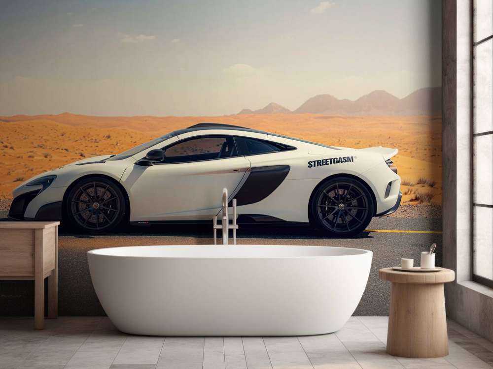 McLaren 675LT en el desierto