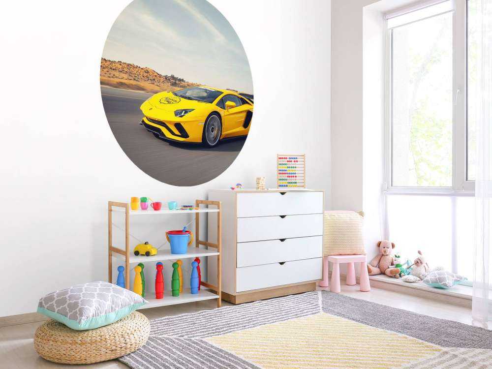 Lamborghini Aventador en acción