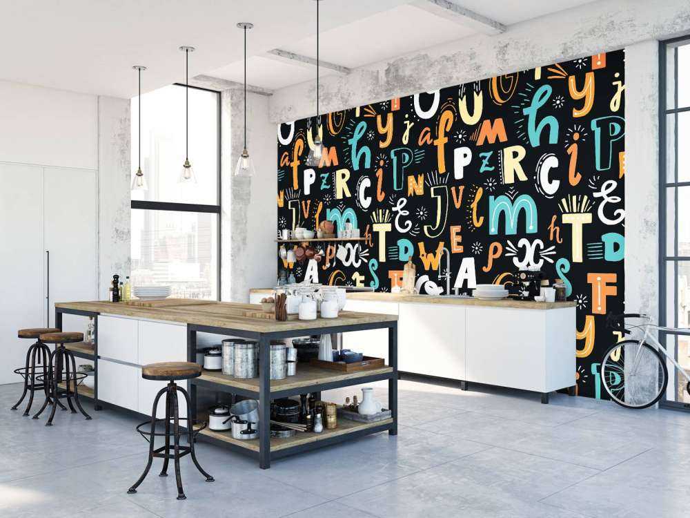 Letras de colores
