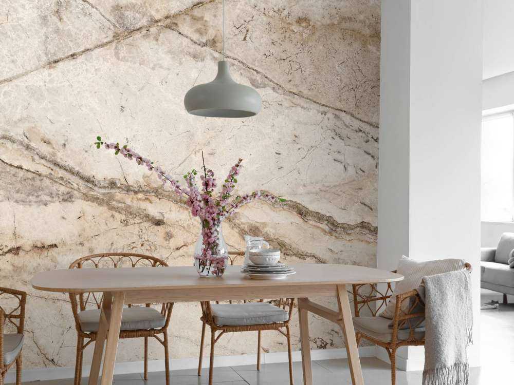 Estructura de mármol beige