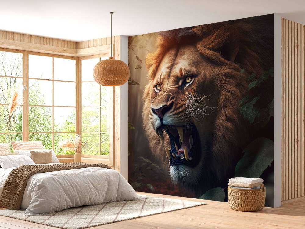 León en la selva