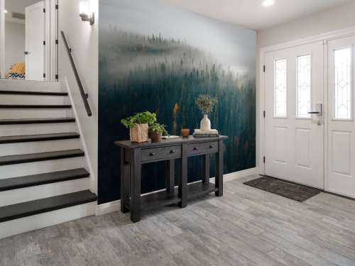 Papel Pintado Con Bosque - Ecológicos Y Durables