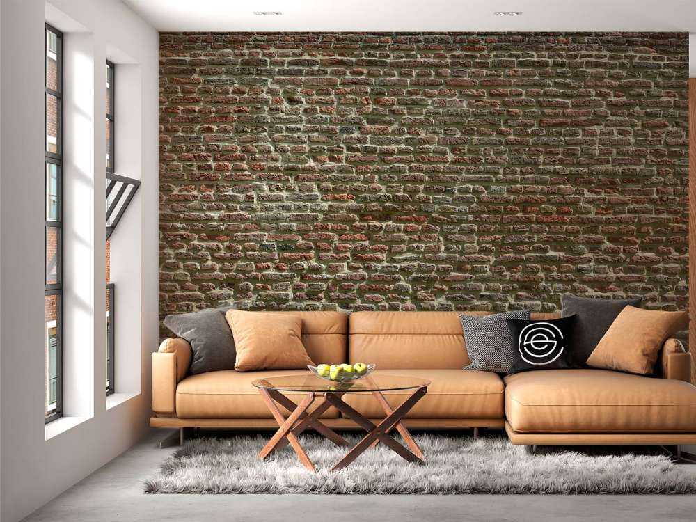 Pared de ladrillos viejos