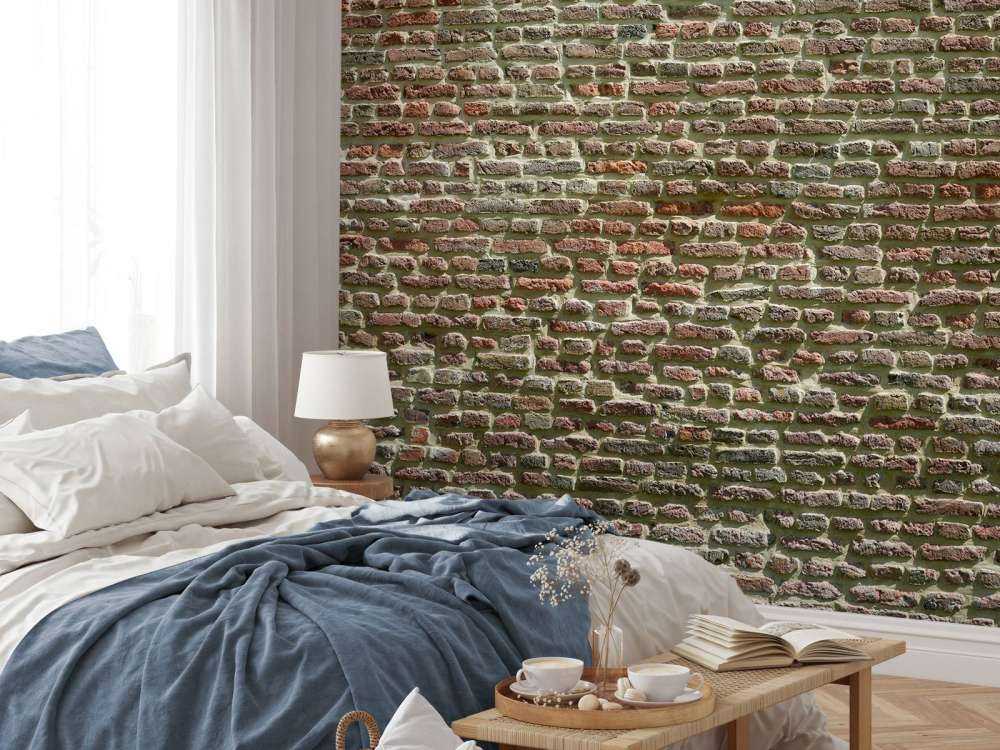 Pared de ladrillos viejos