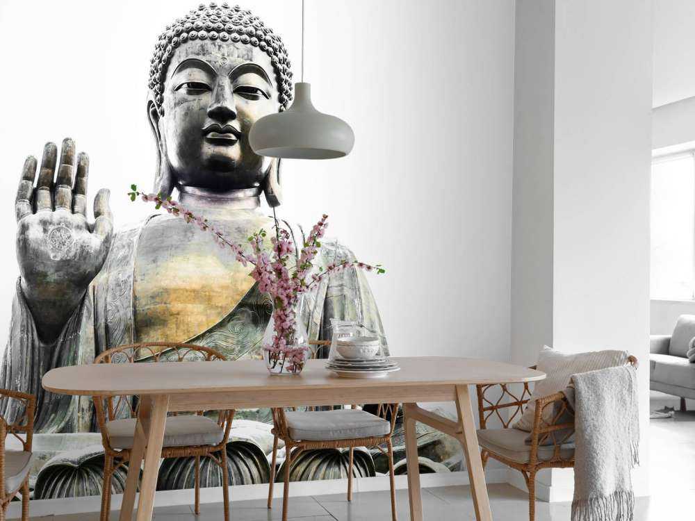 Estatua de Buda en Hong Kong