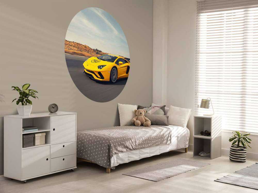 Lamborghini Aventador en acción