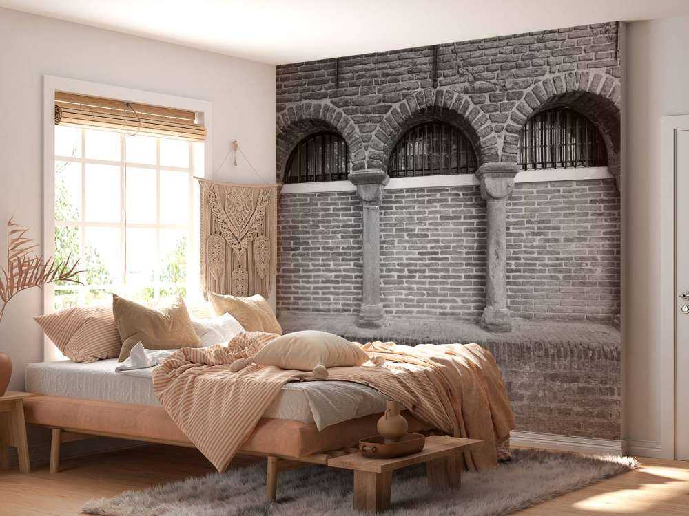 Muro con arcos