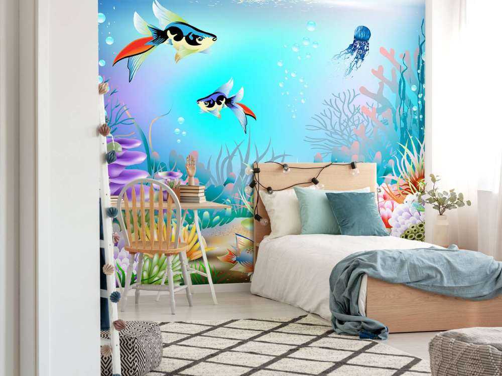 Peces en el mar