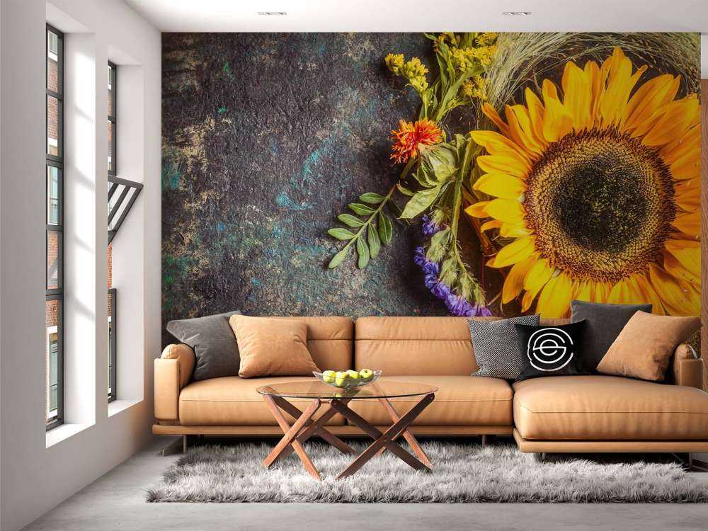 Imagen floral de otoño