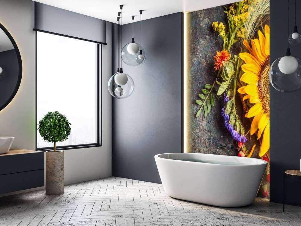 Imagen floral de otoño