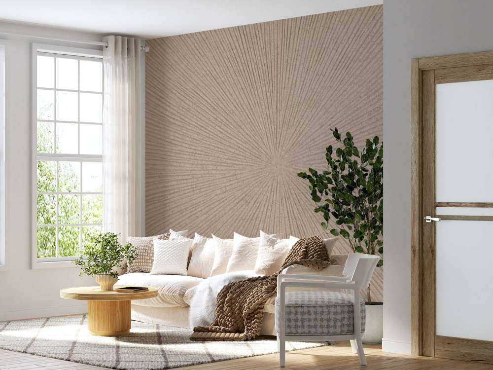 Líneas texturizadas en beige