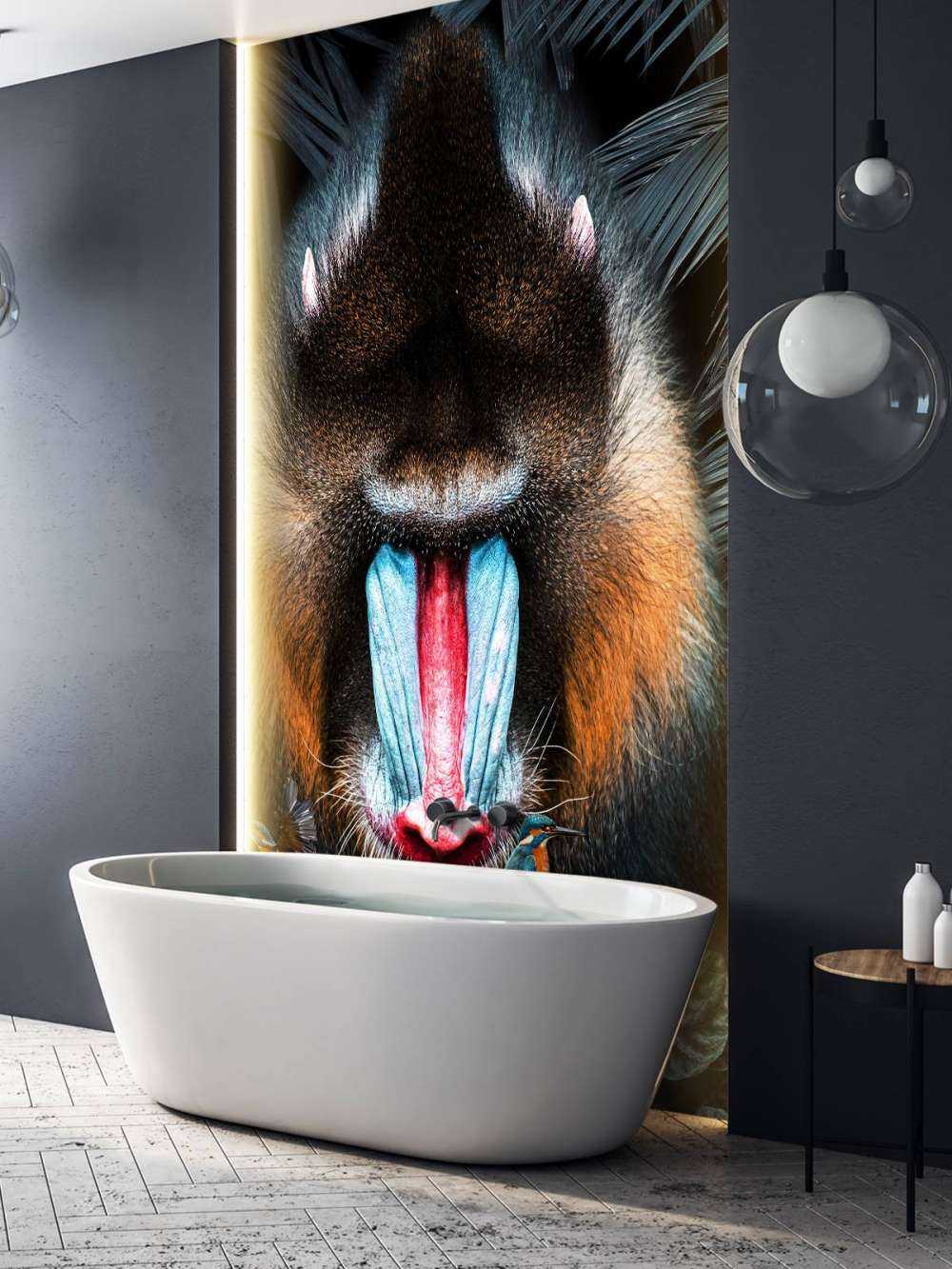 Mandrill Retrato